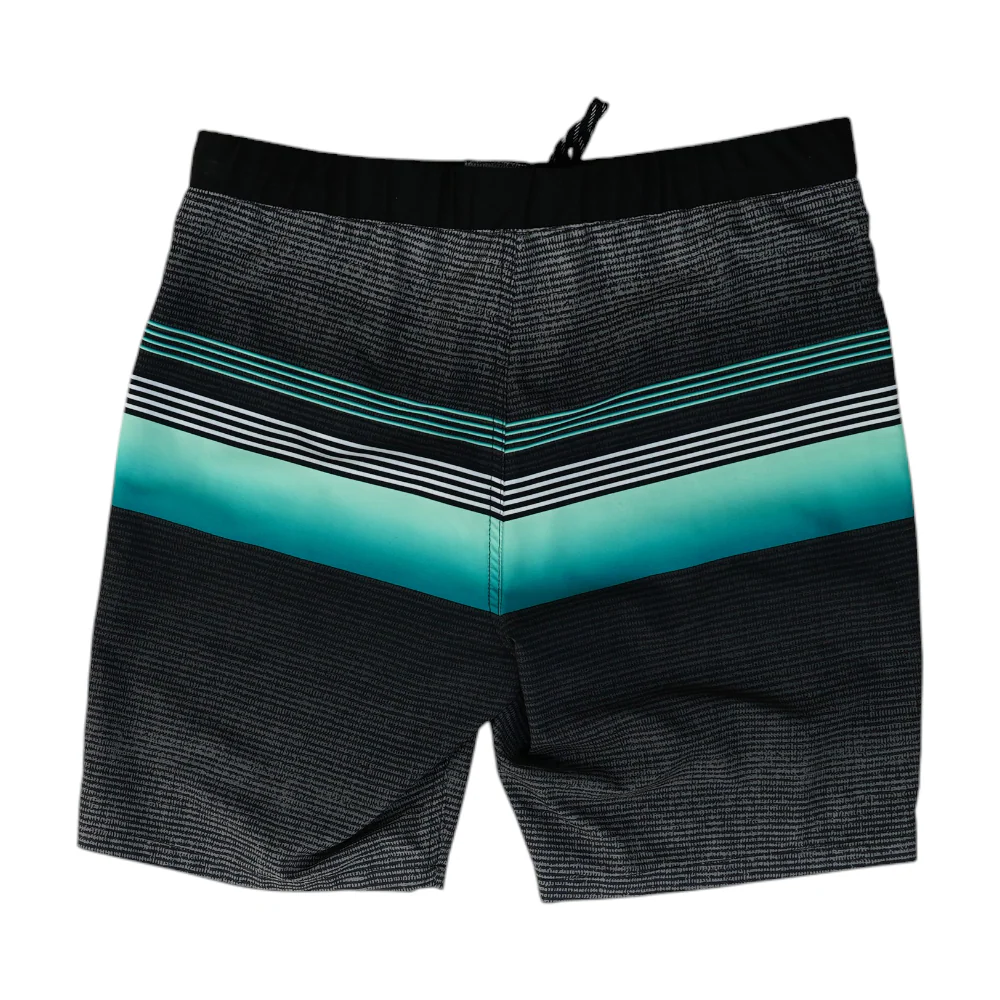 Charcoal Striped Swim Bottom - Image 2