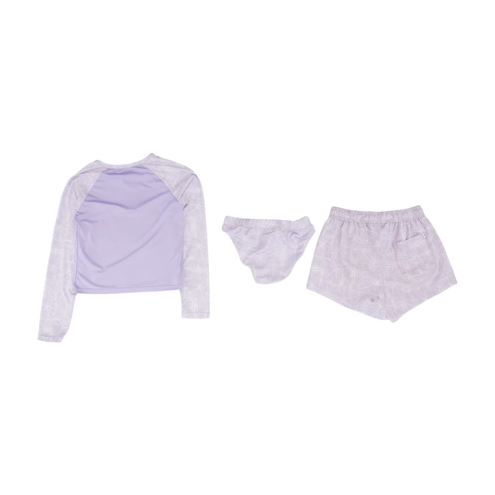 Lavender Print Swim Set - Image 2