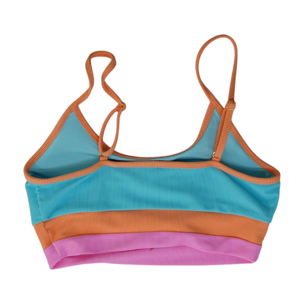 Multi Color Block Swim Top - Image 2