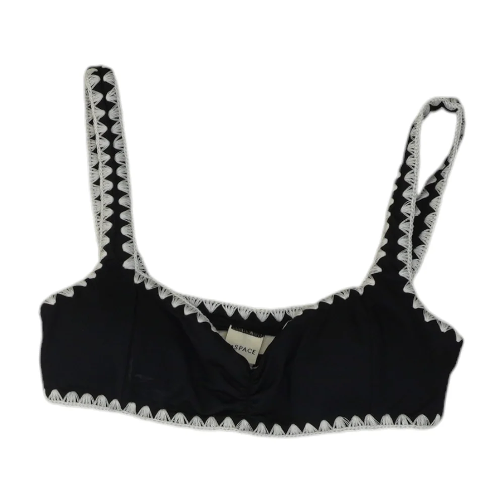 Black Swim Top