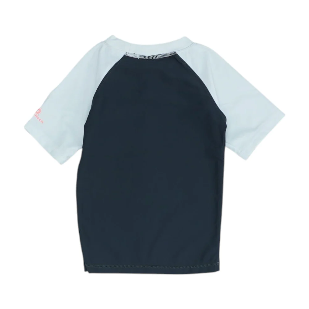 Charcoal Color Block Swim Top - Image 2