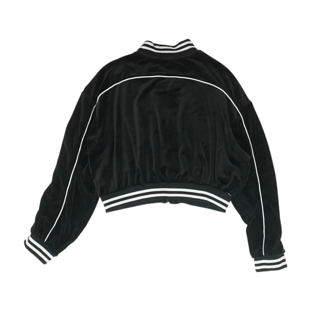 Black Solid Active Jacket - Image 2
