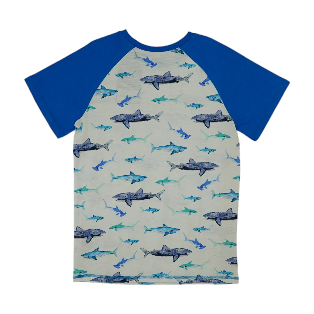 White Print T-Shirt - Image 2