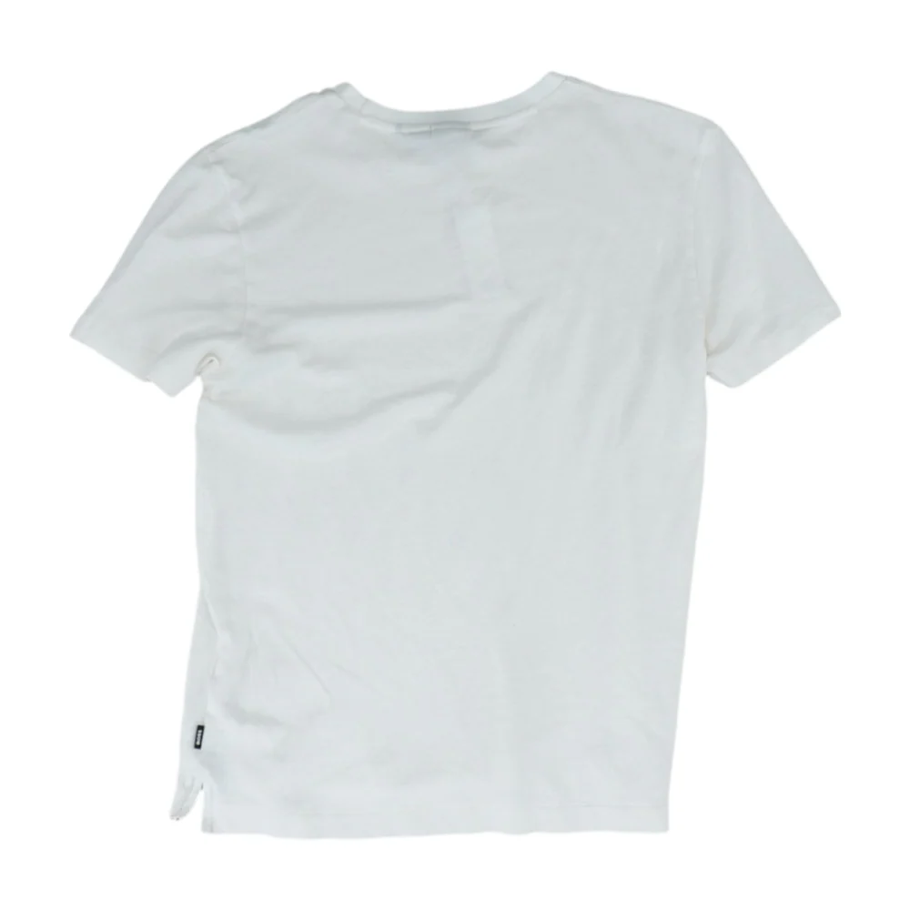 White Solid T-Shirt - Image 2