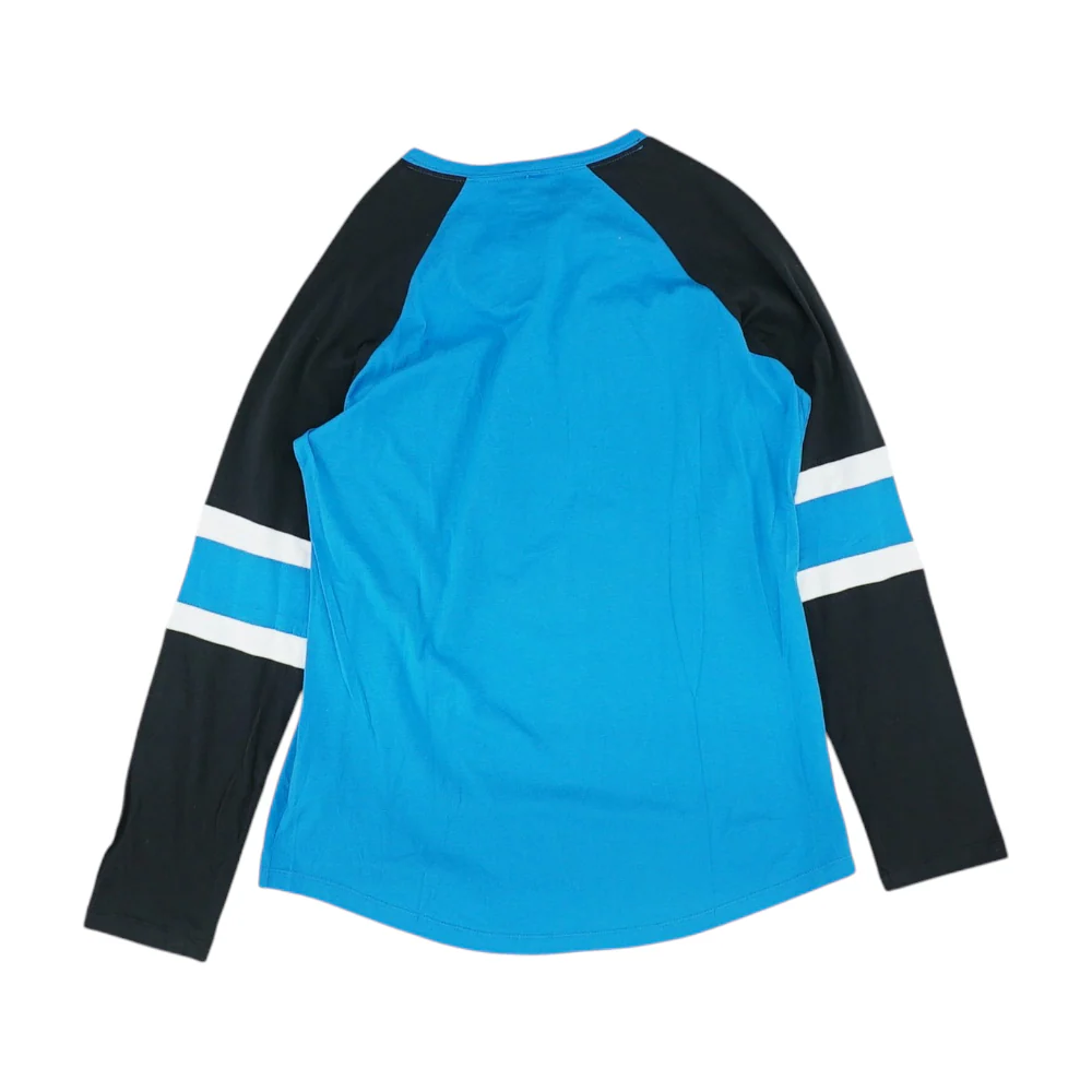 Blue Carolina Panthers Graphic T-Shirt - Image 2