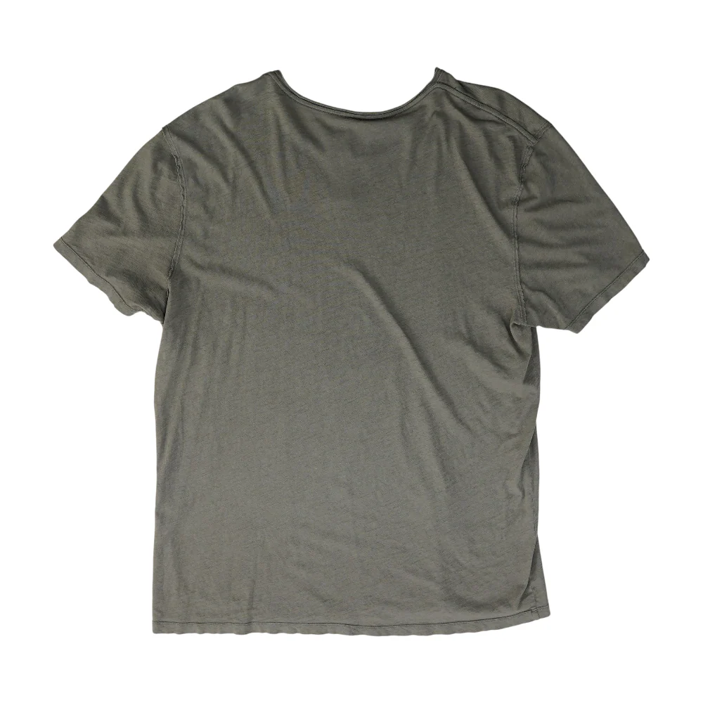 Gray Solid T-Shirt - Image 2
