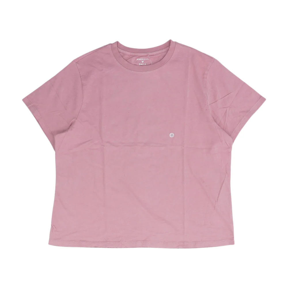 Pink Solid T-Shirt