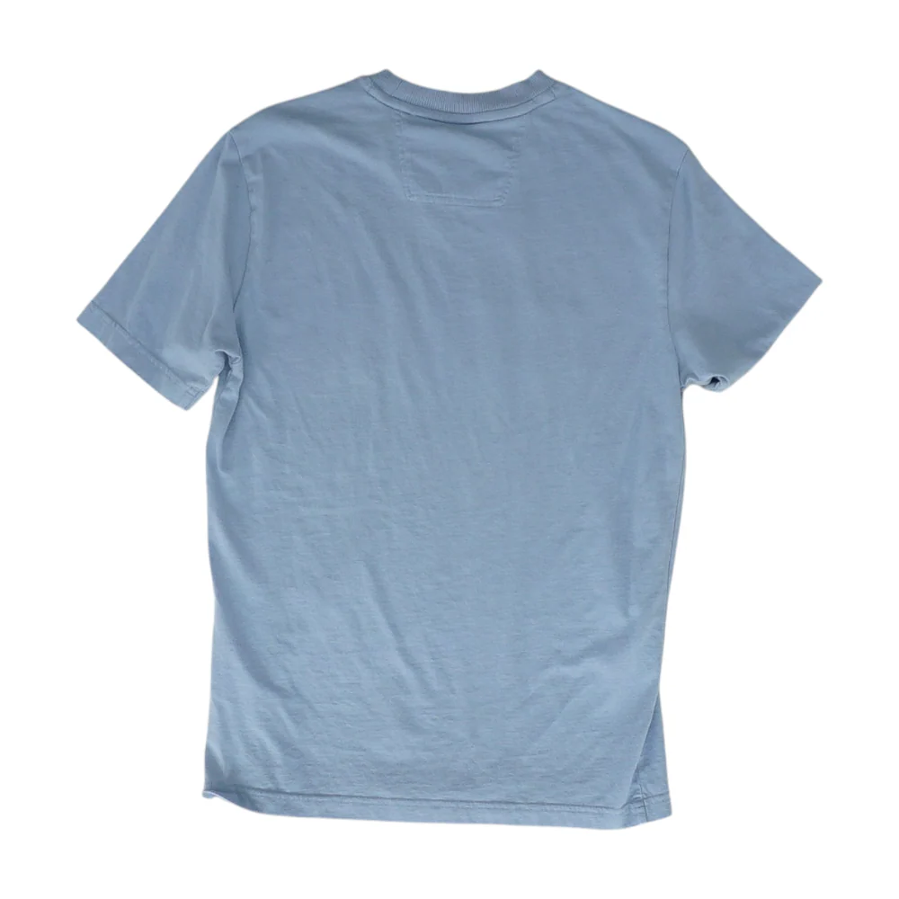 Blue Solid T-Shirt - Image 2