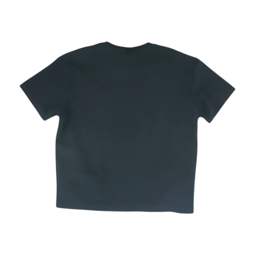Black Solid T-Shirt - Image 2