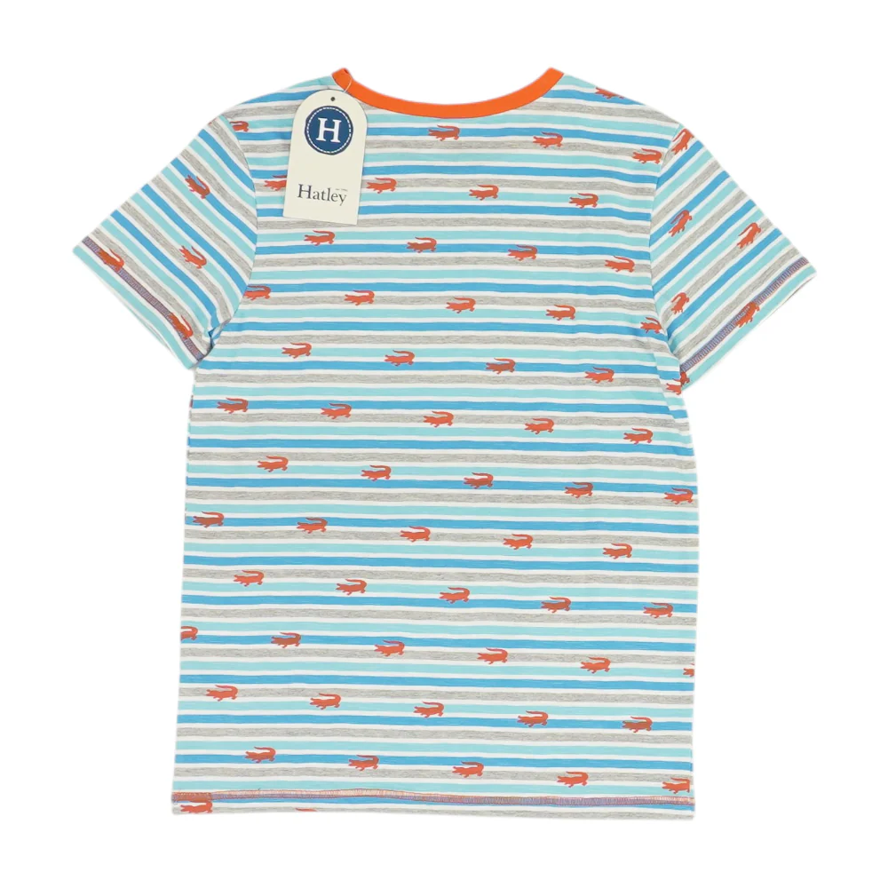 Blue Striped T-Shirt - Image 2