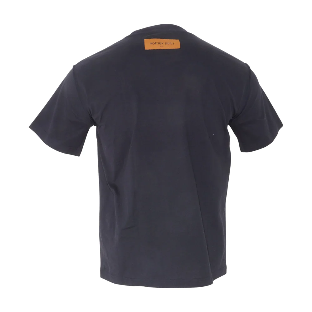 Black Embossed 'LV' Inside-Out Tee - Image 2