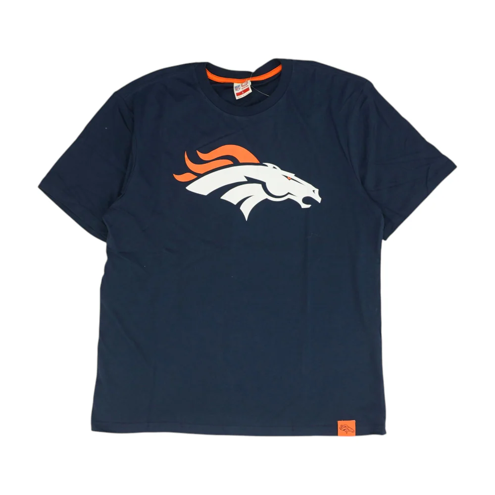 Navy Denver Broncos Solid T-Shirt