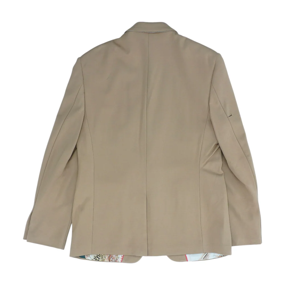 Brown Solid Blazer - Image 2