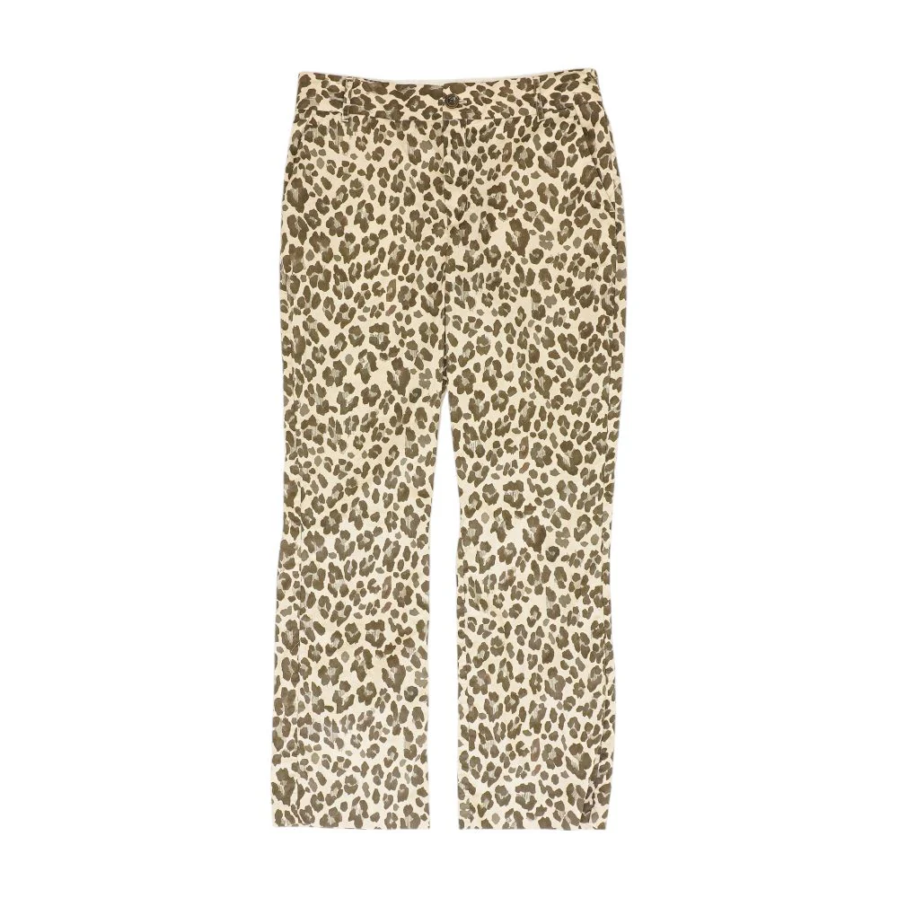 Tan Animal Print Pants