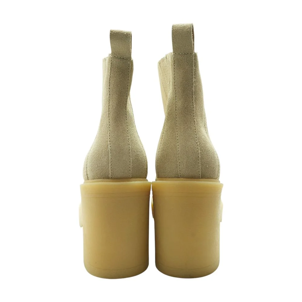 Tan Ankle Boots - Image 2