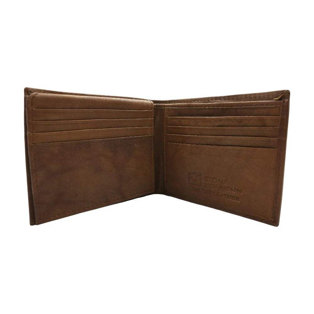 Tan Bifold Wallet - Image 3