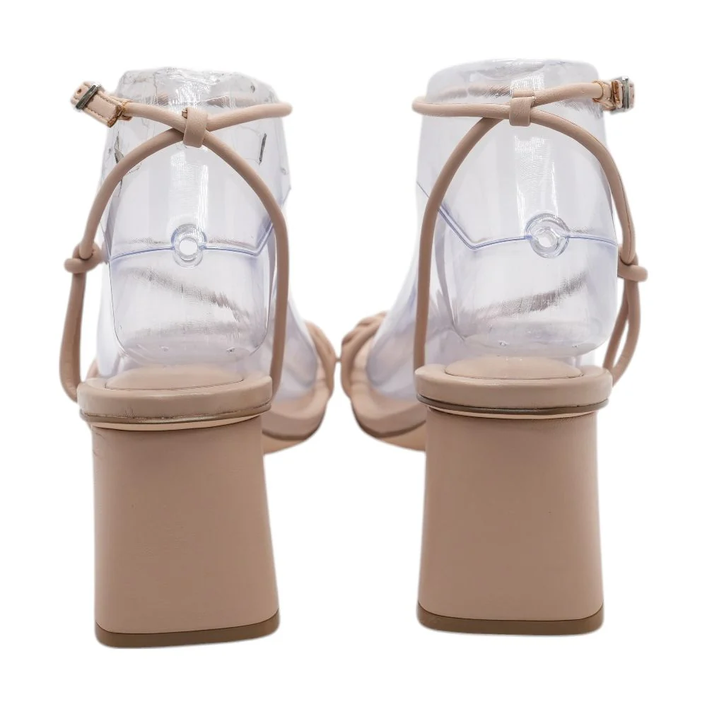 Tan Block Heels - Image 2
