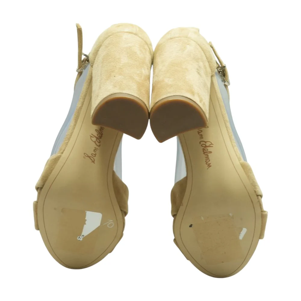 Tan Block Heels - Image 3