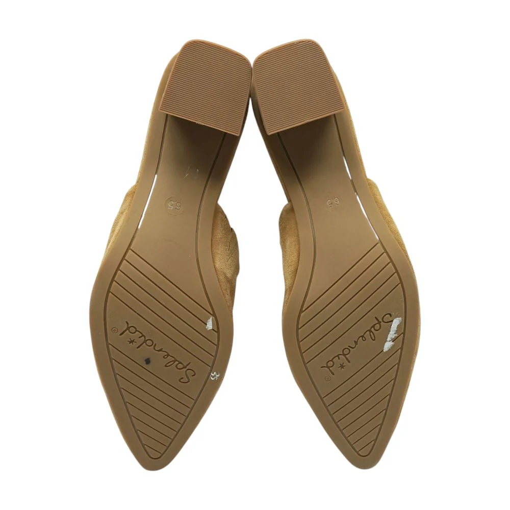 Tan Block Heels - Image 3