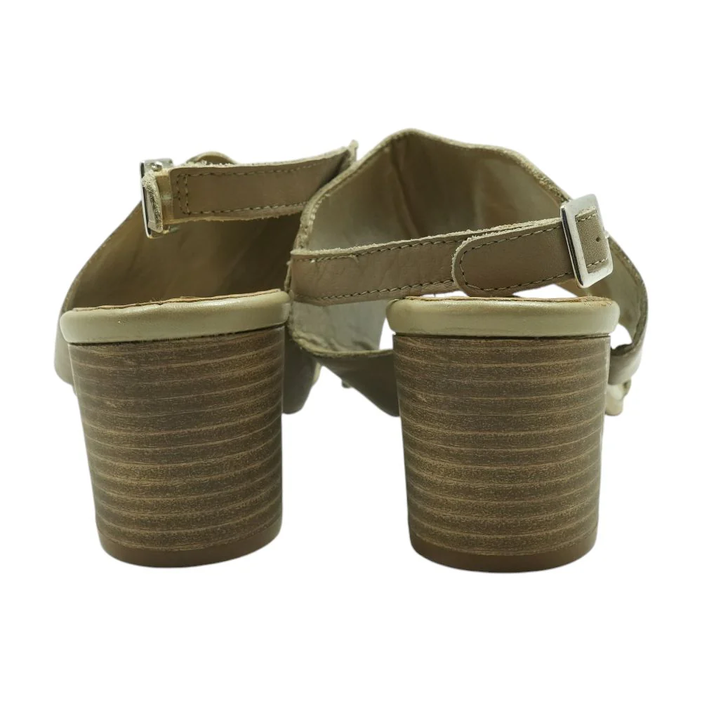 Tan Block Heels - Image 2