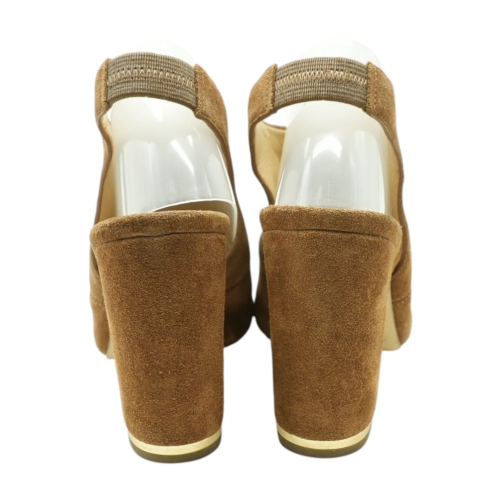 Tan Block Heels - Image 4