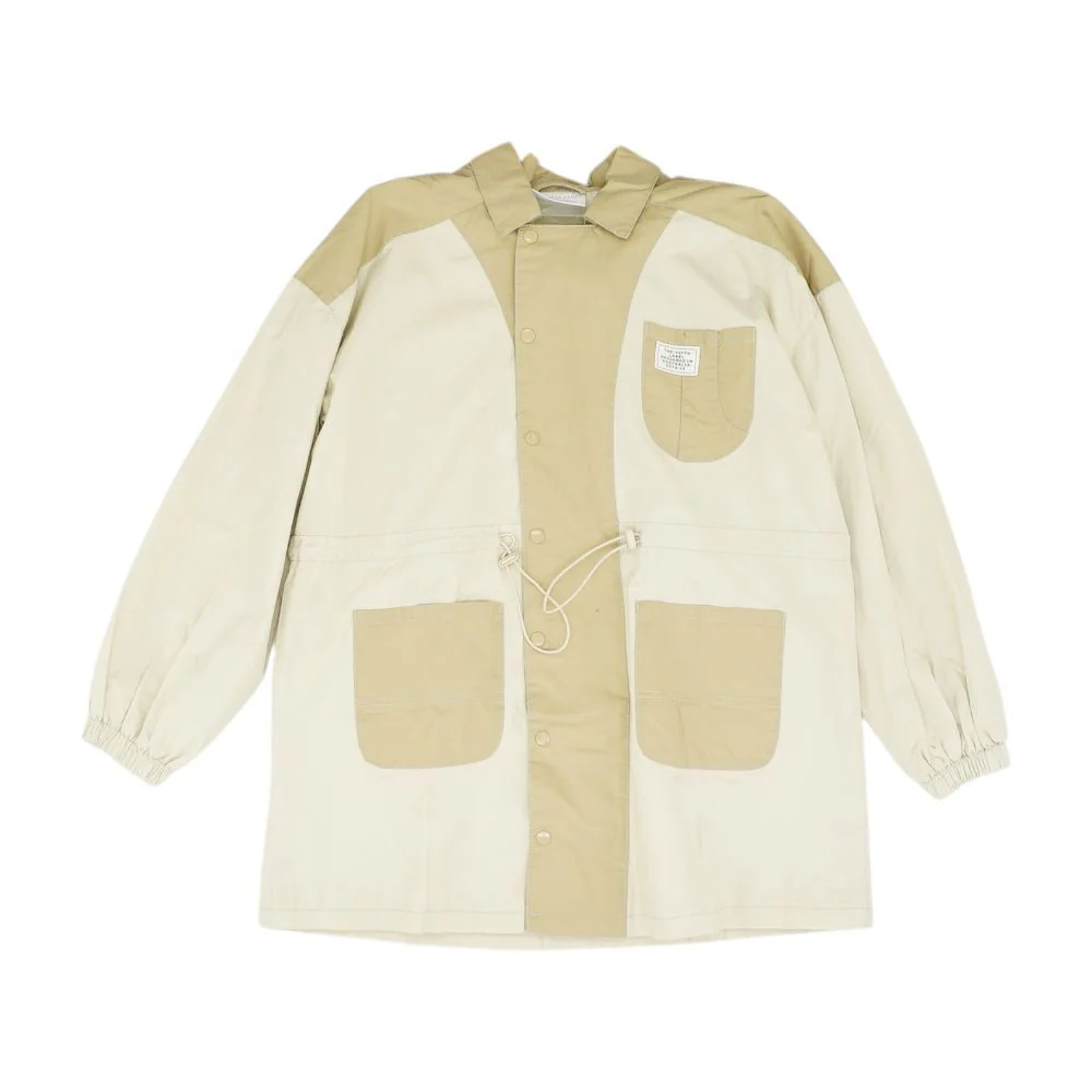 Tan Color Block Lightweight Jacket