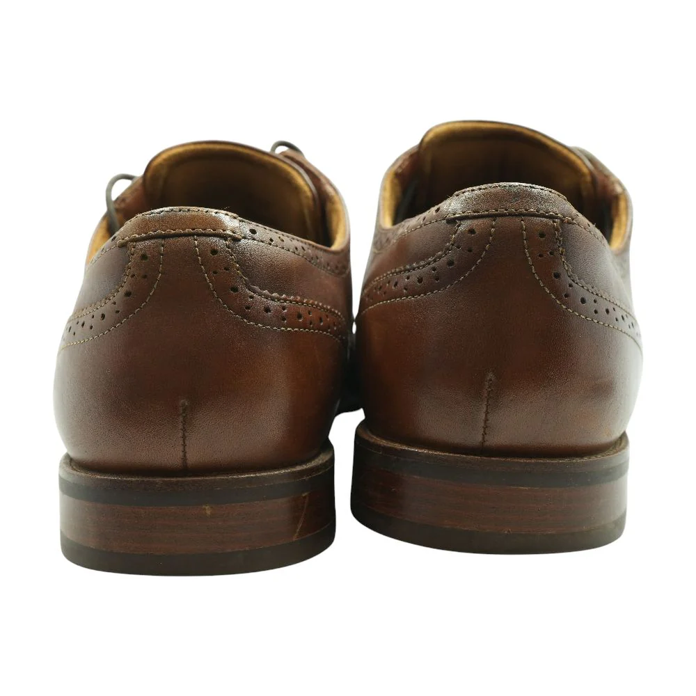 Tan Leather Derby/oxford Dress Shoes - Image 2