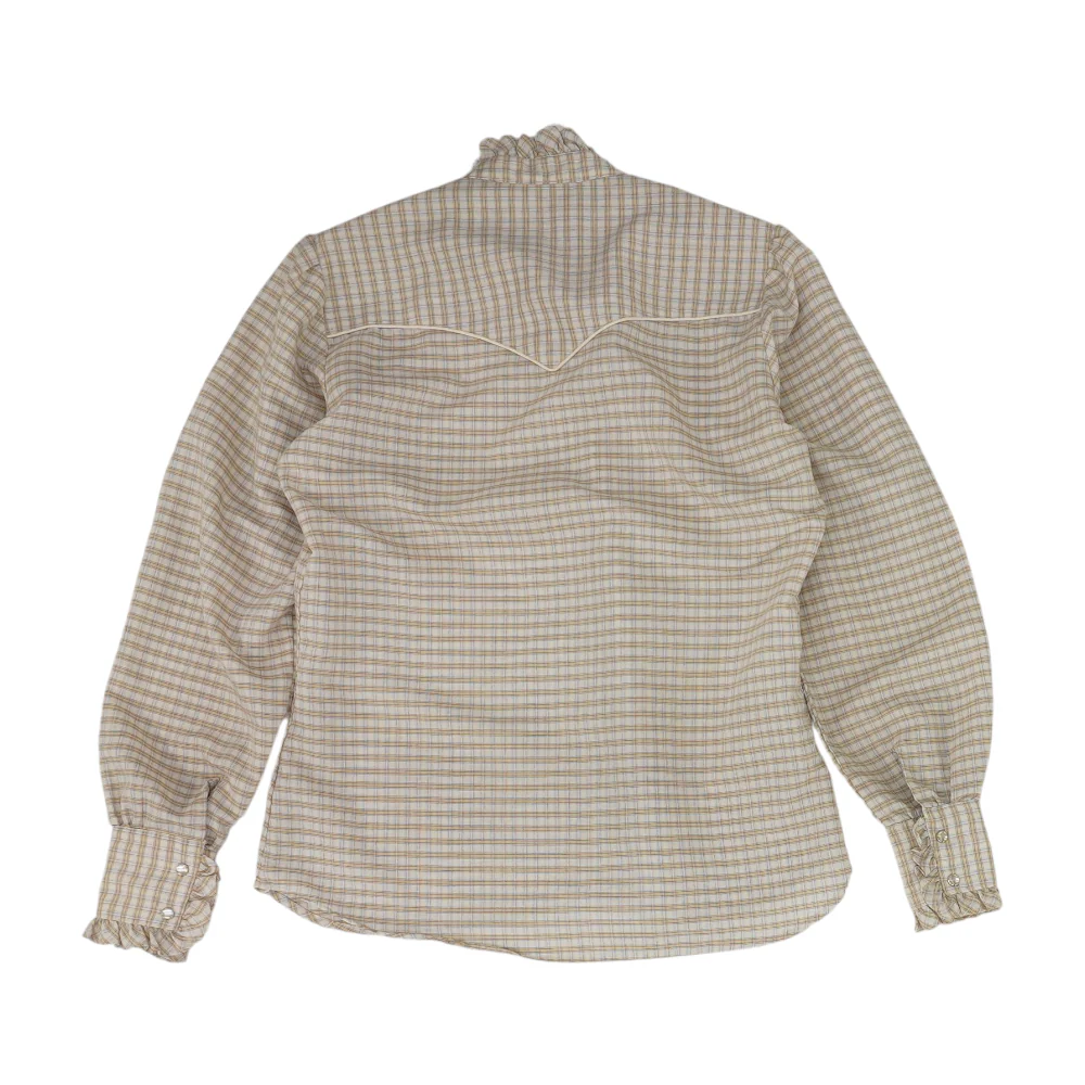 Tan Plaid Button Down - Image 2