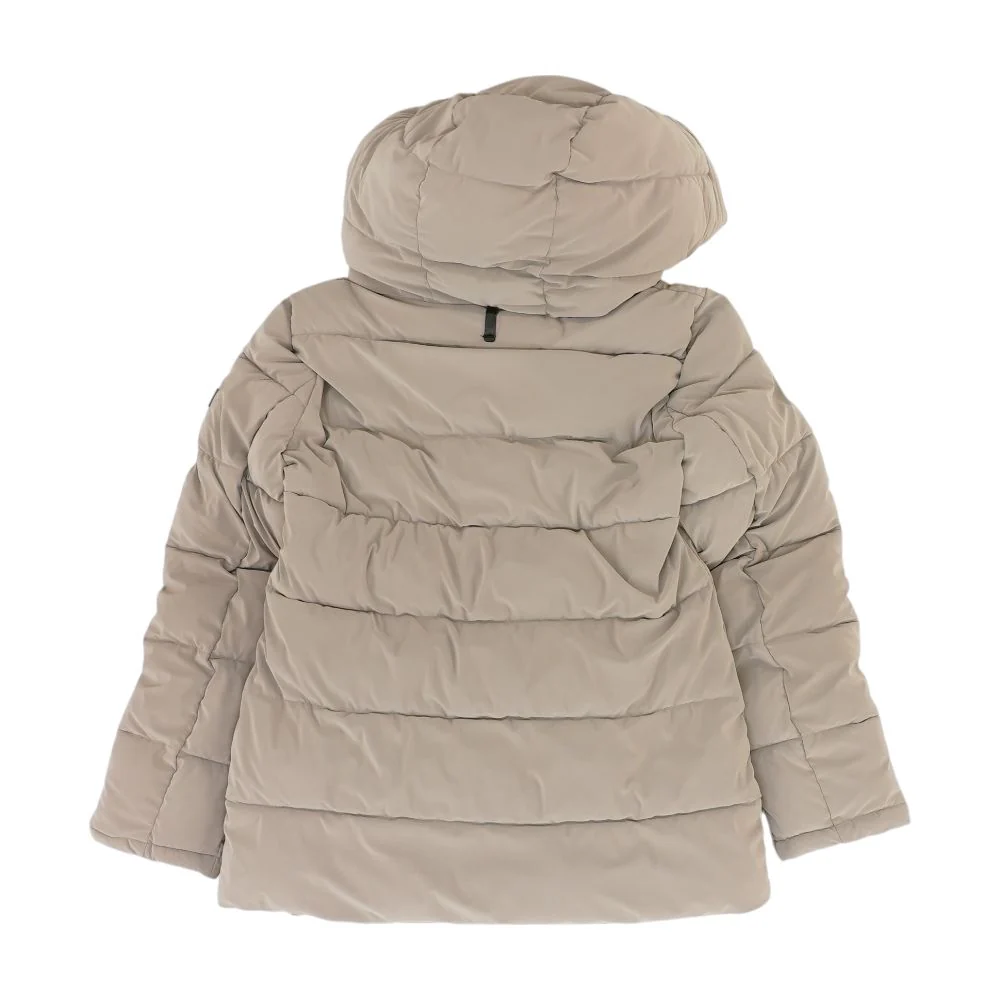 Tan Puffer Jacket - Image 2