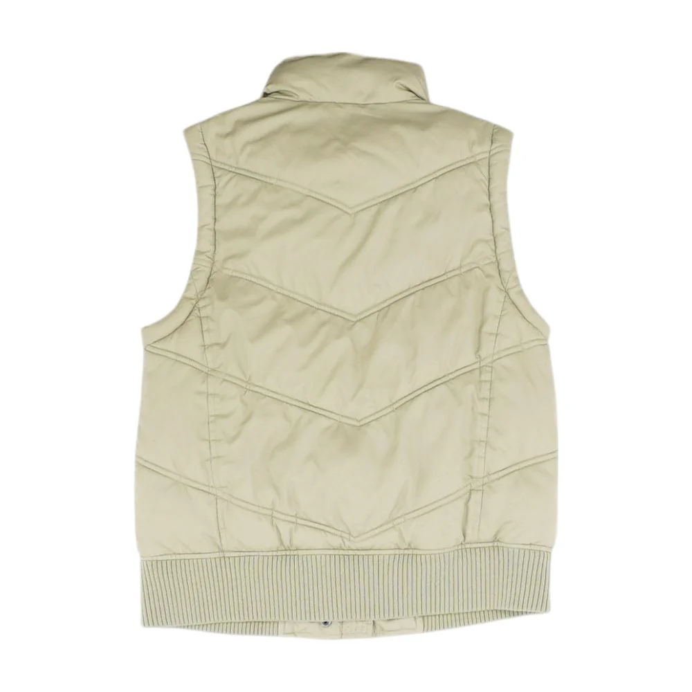 Tan Puffer Vest - Image 2