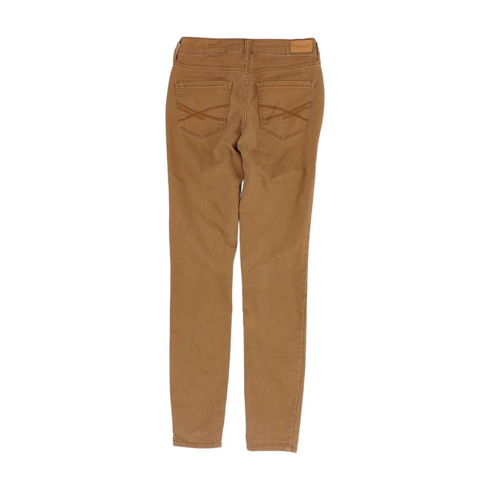 Tan Solid Chino Pants - Image 2