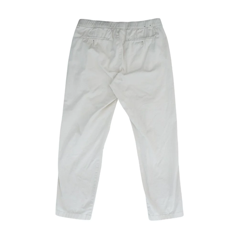 Tan Solid Chino Pants - Image 2