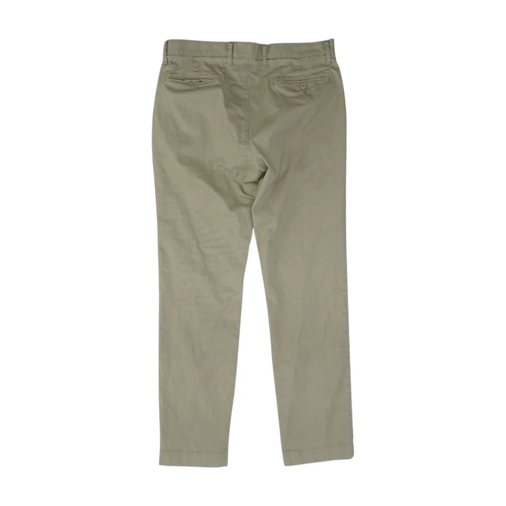 Tan Solid Dress Pants - Image 2