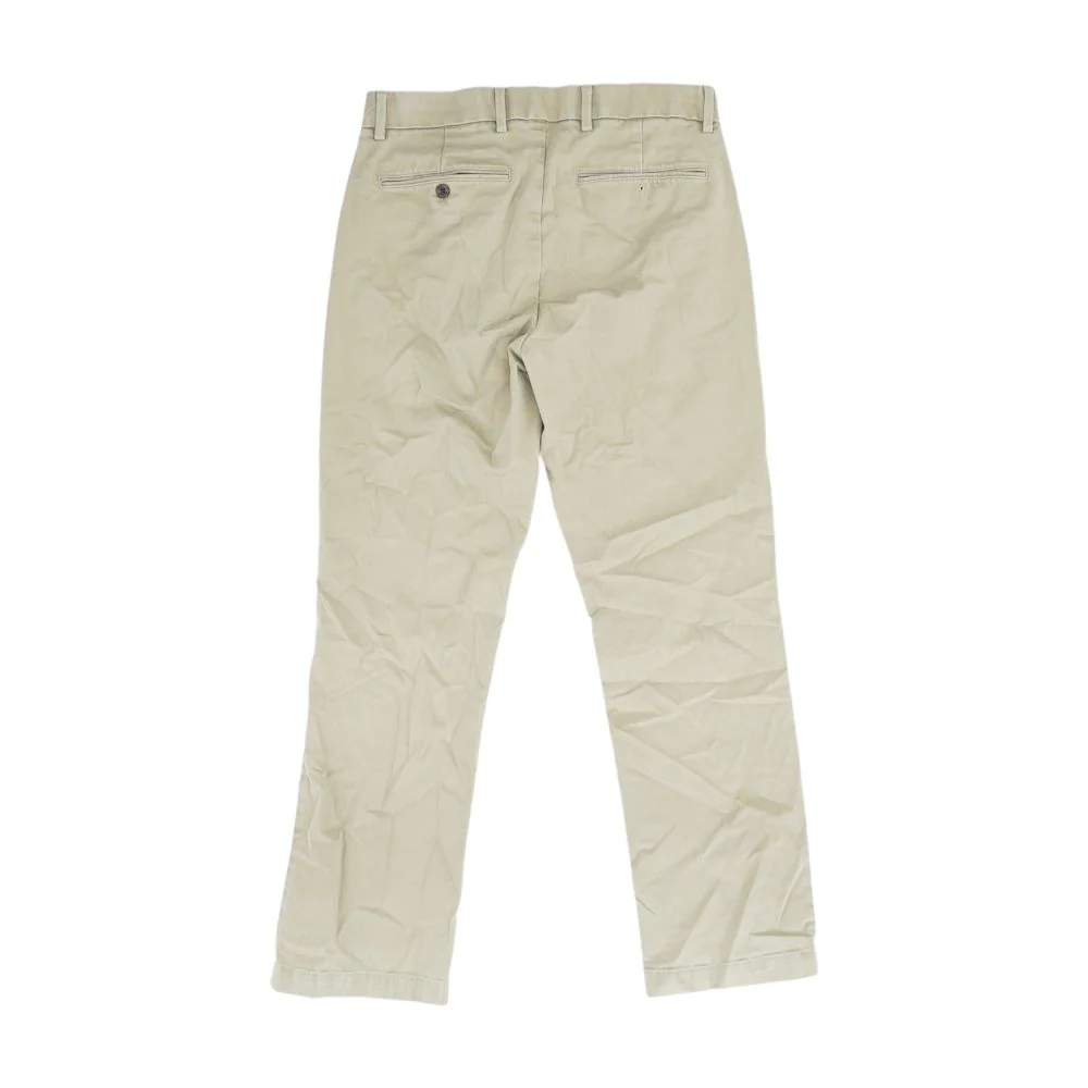 Tan Solid Dress Pants - Image 2