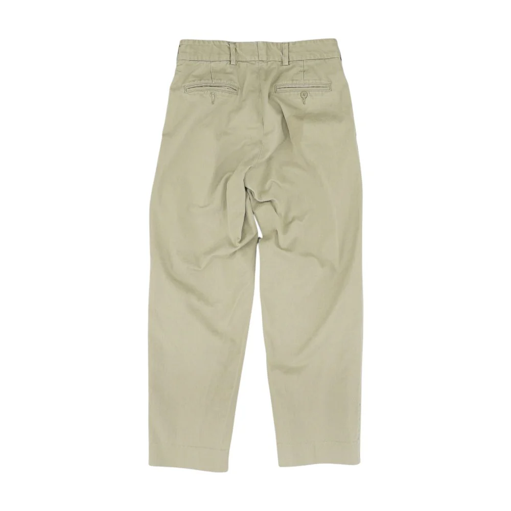 Tan Solid Khaki Pants - Image 2
