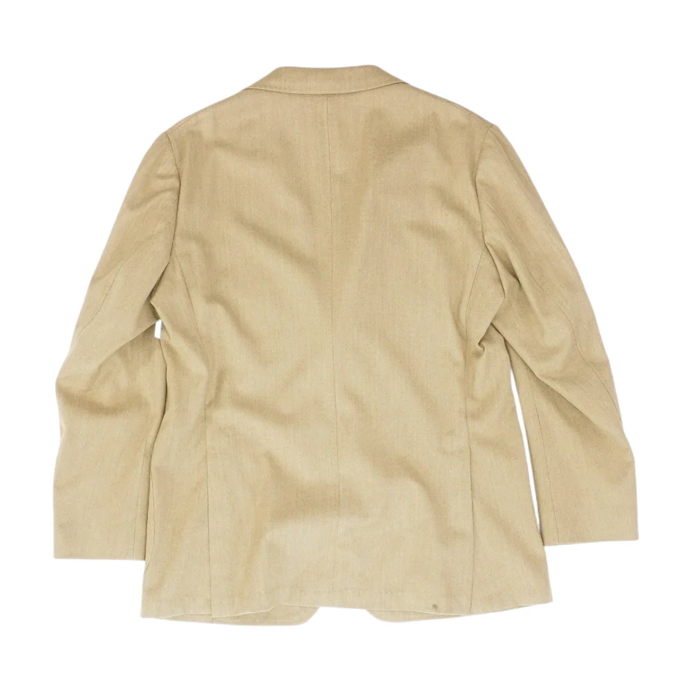 Tan Solid Sport Coat - Image 2