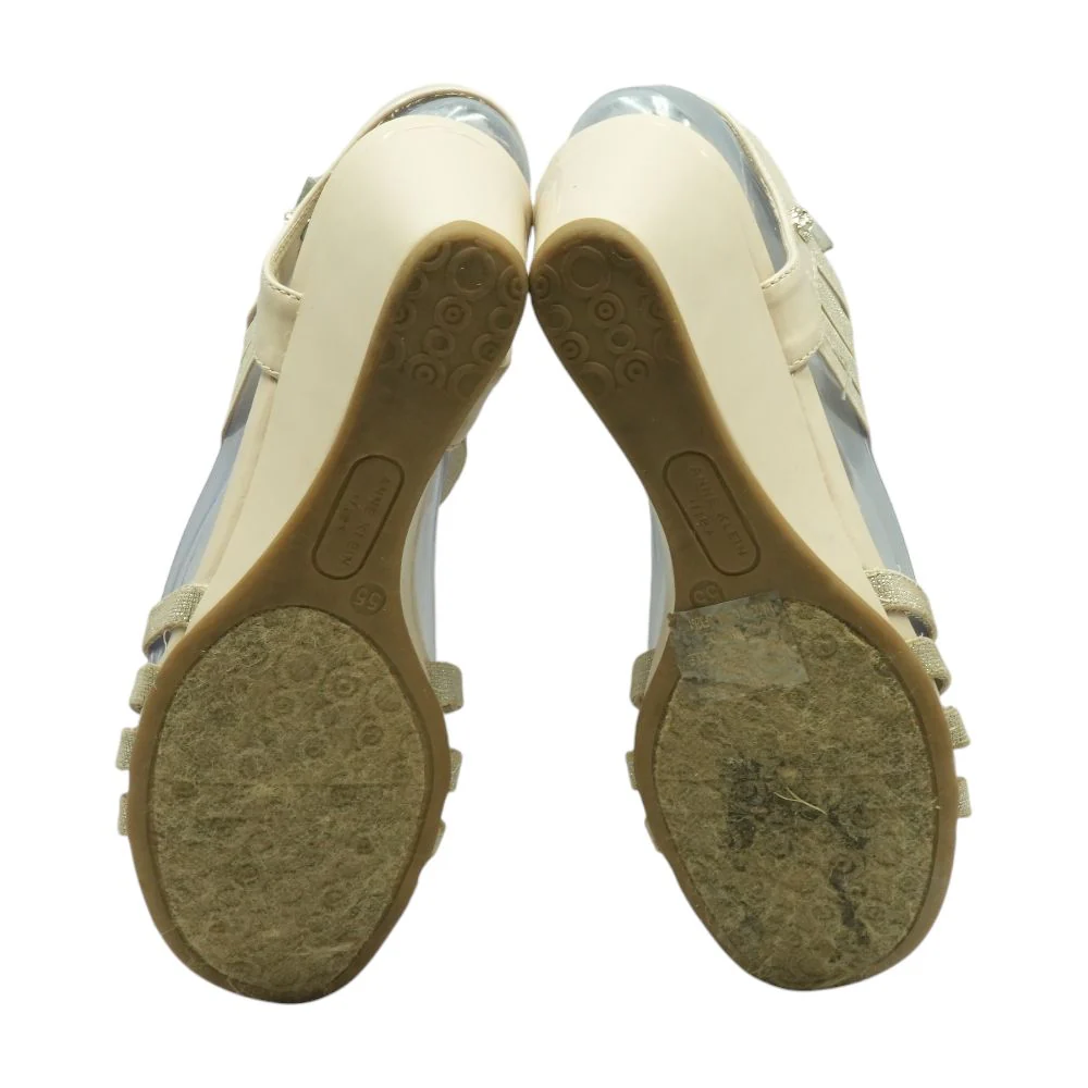 Tan Wedge Heels - Image 3