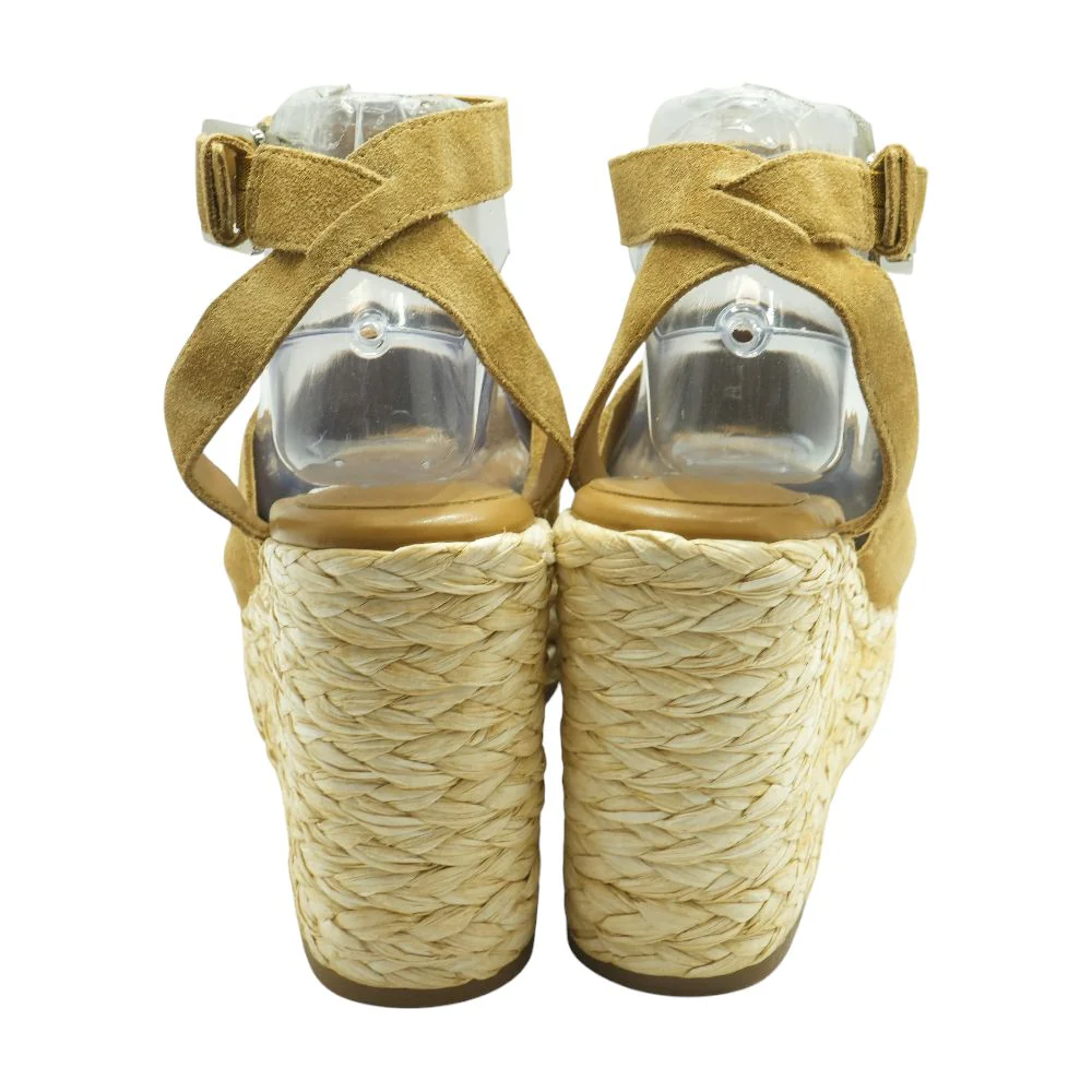 Tan Wedge Heels - Image 2