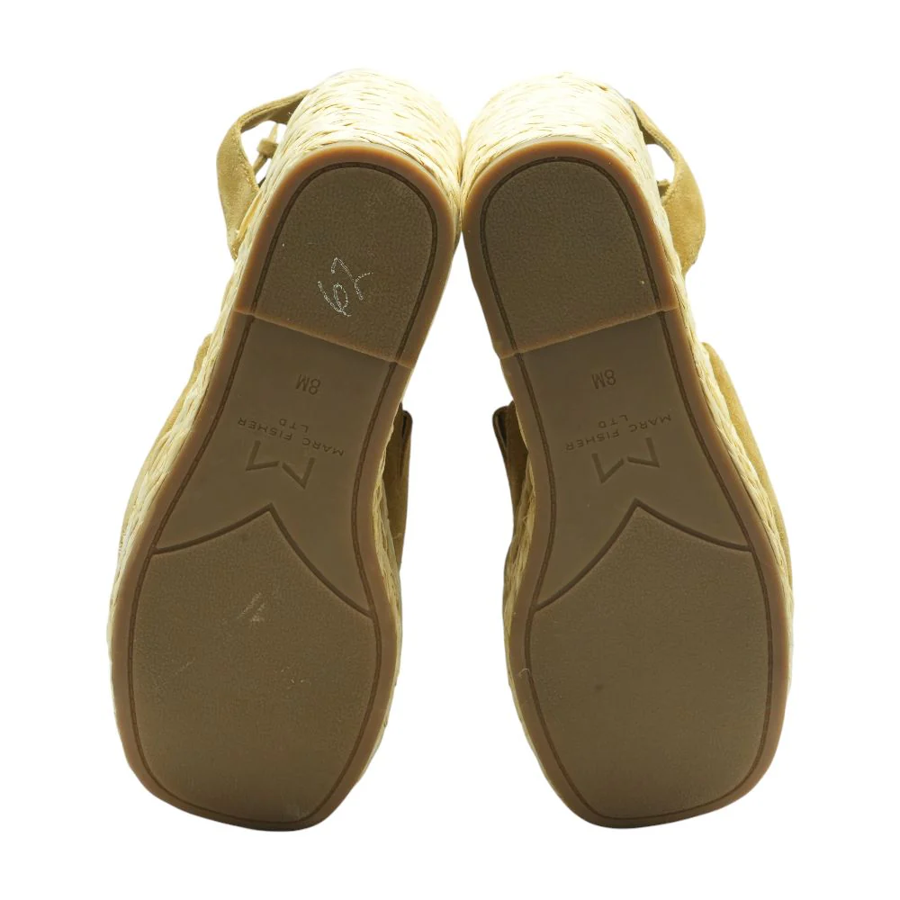 Tan Wedge Heels - Image 3