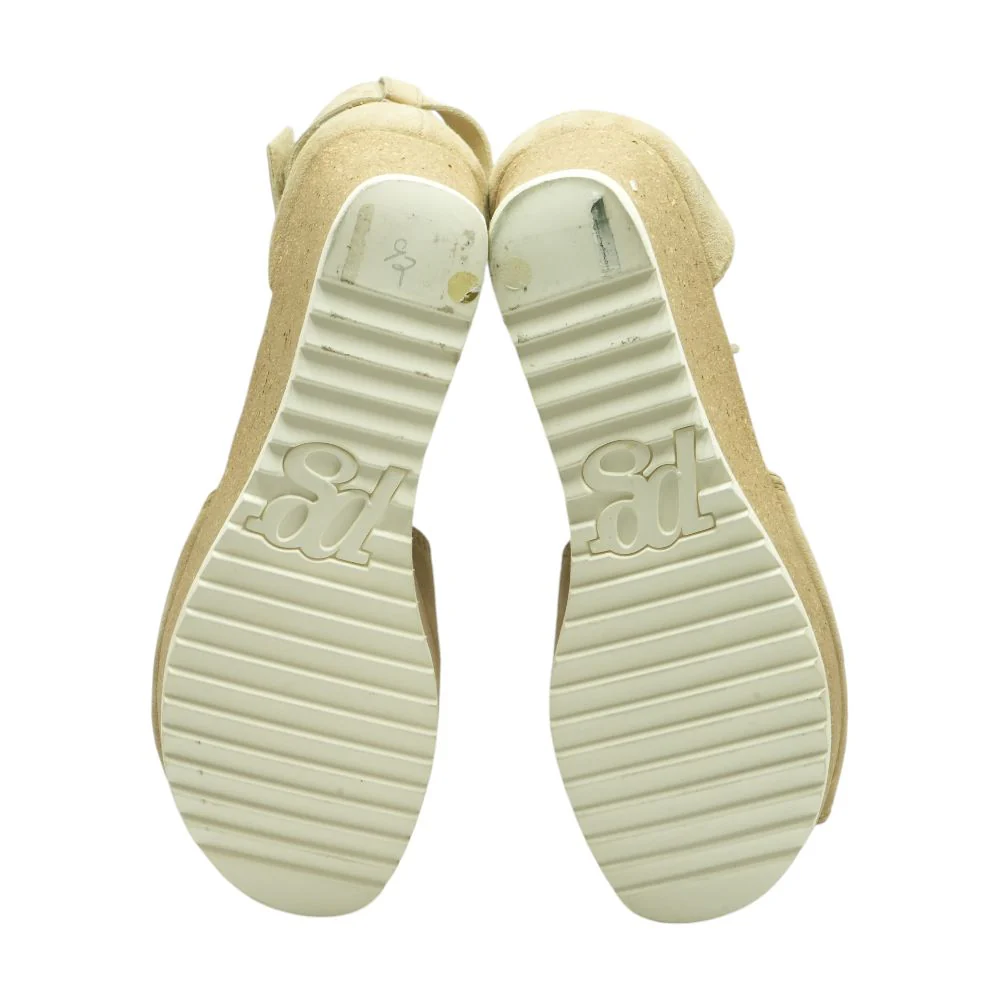 Tan Wedge Heels - Image 3
