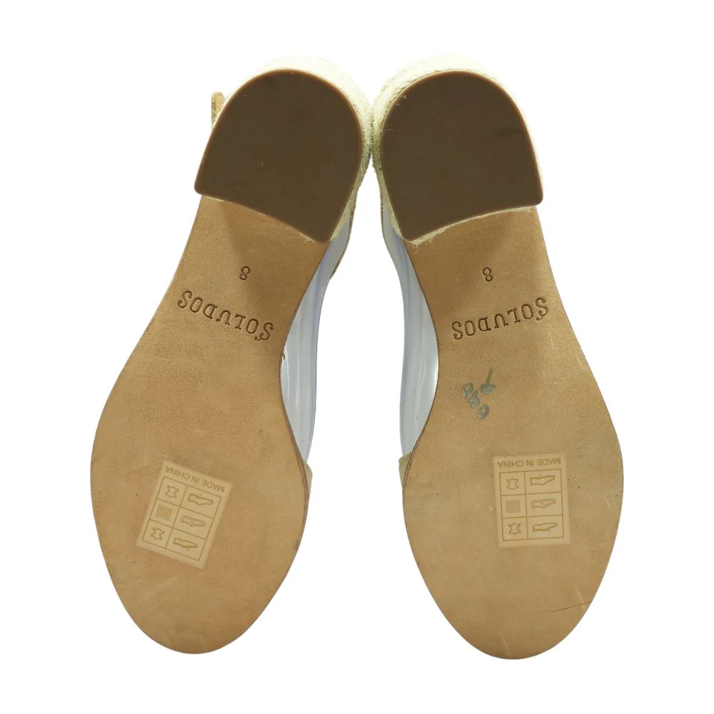 Tan Wedged Sandals - Image 3