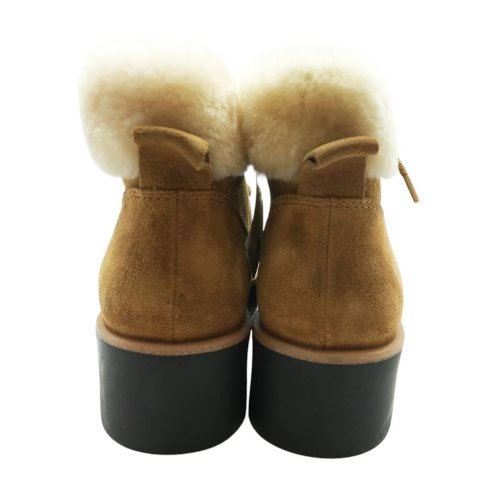 Tan Winter Boots - Image 3