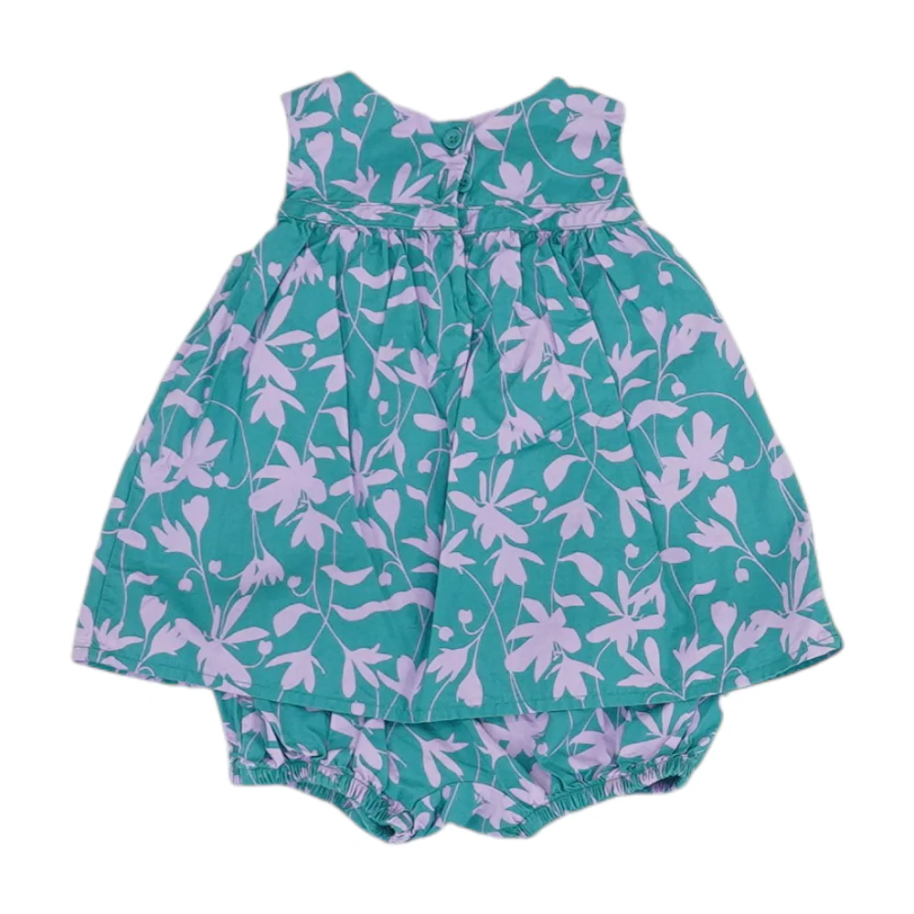 Green Floral One-Piece - Image 2