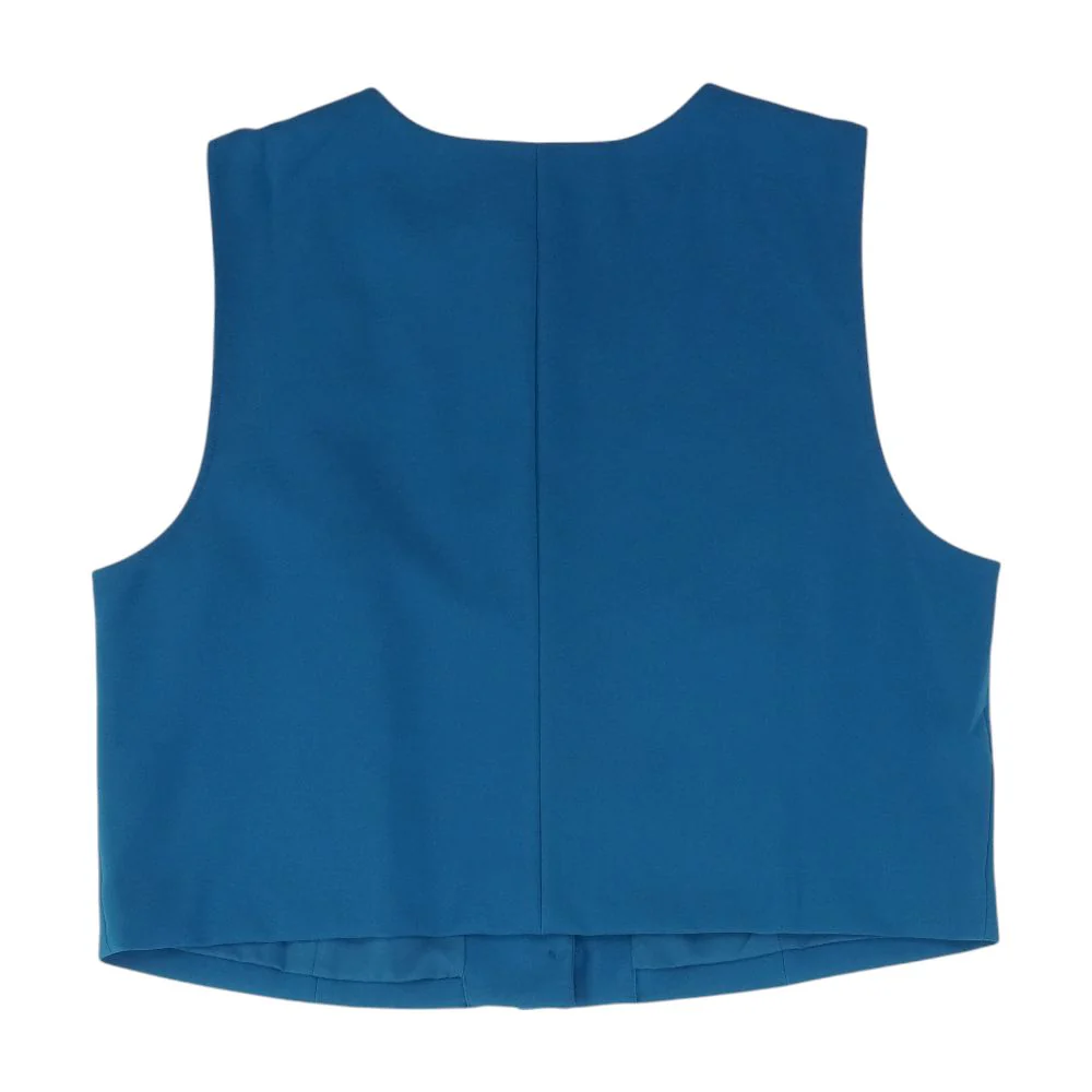 Teal Solid Suit Vest - Image 2