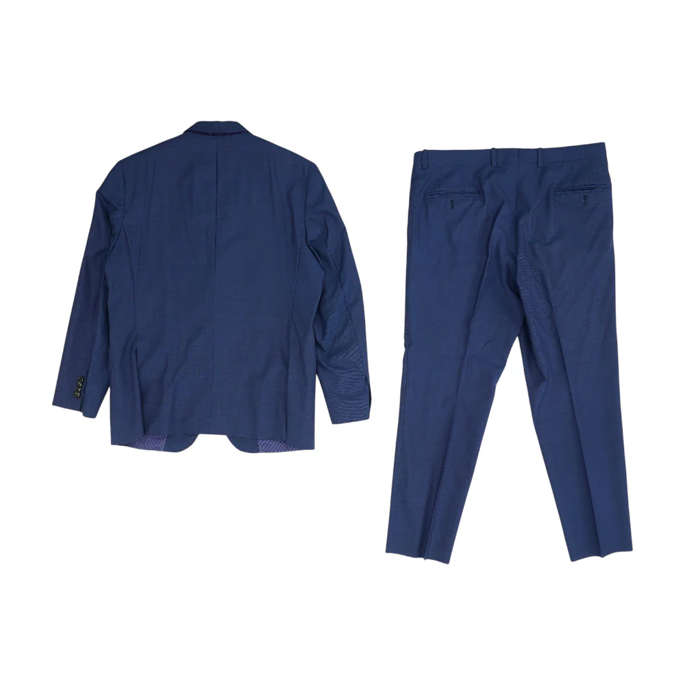 Silver Short Solid Suit - Image 2