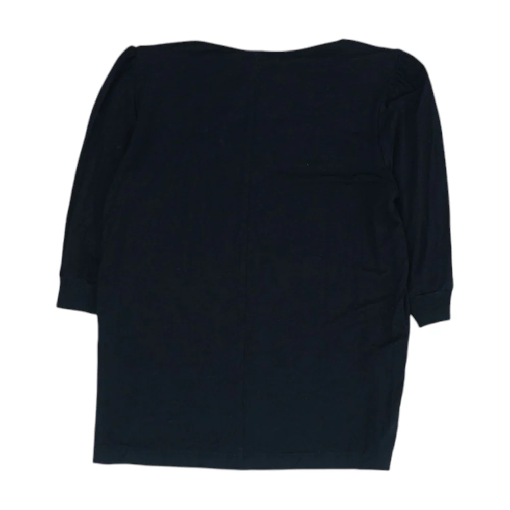 Black Print T-Shirt - Image 2