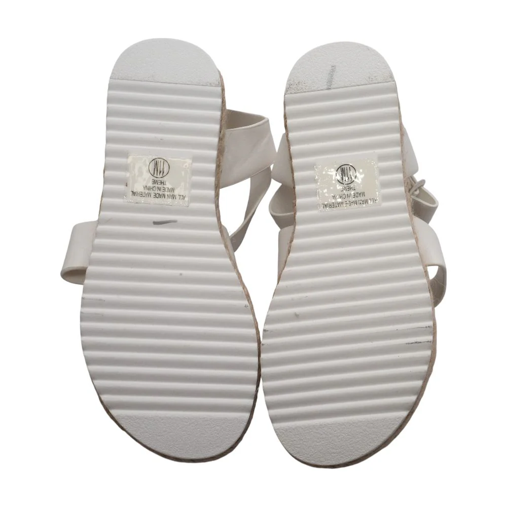 Theme Platform White Sandals - Image 3