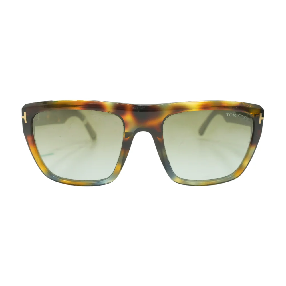 Tortoise Alberto Square Sunglasses - Image 2
