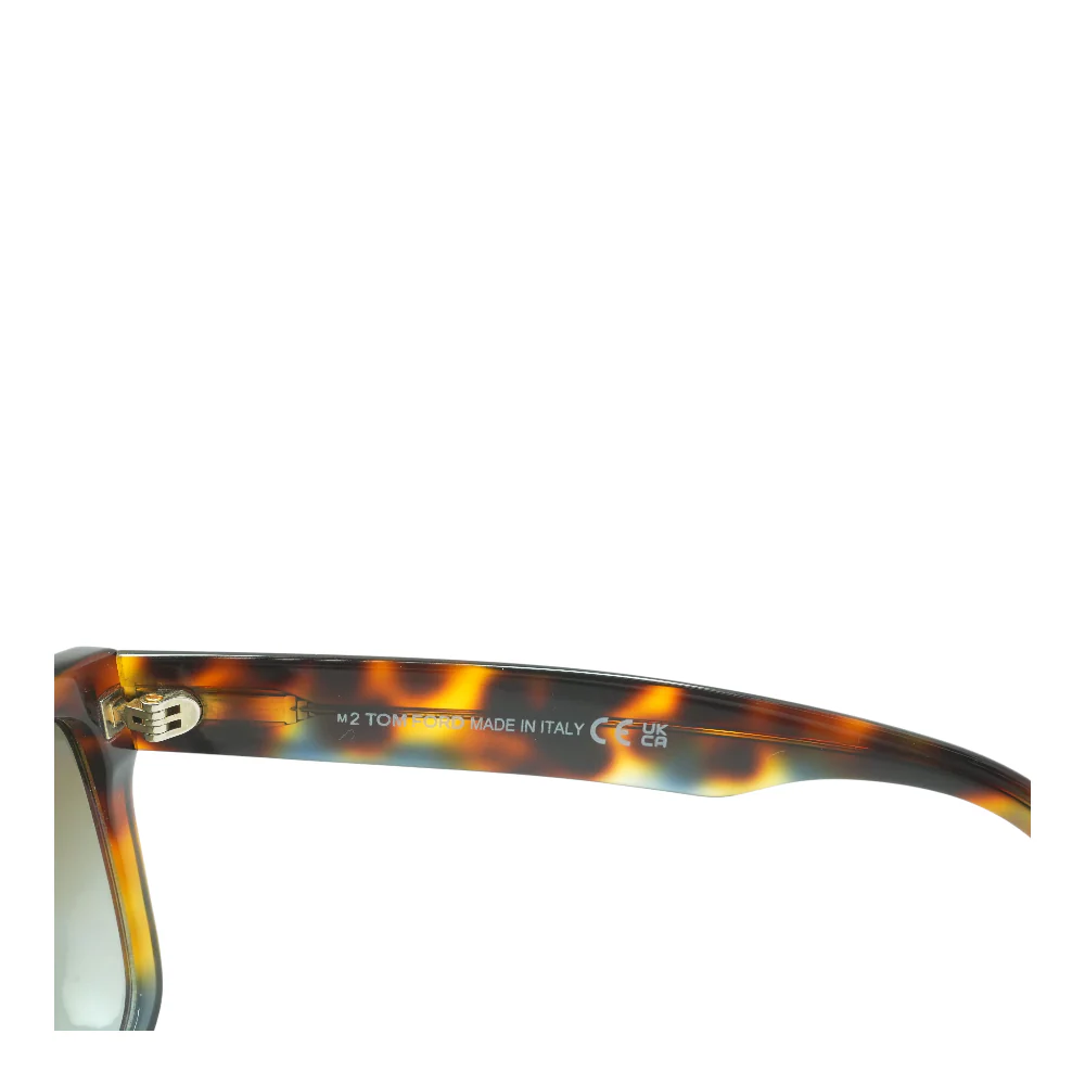 Tortoise Alberto Square Sunglasses - Image 3