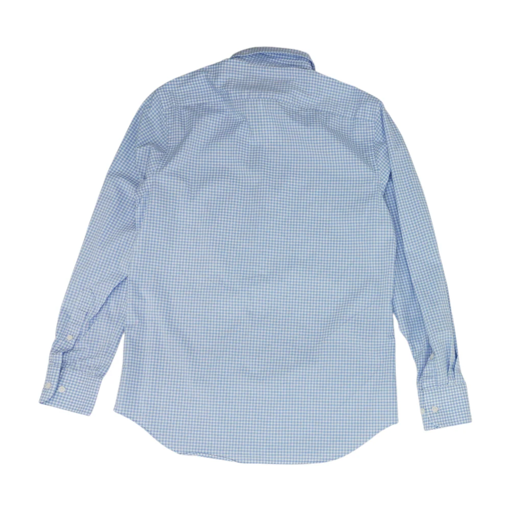 Blue Check Long Sleeve Button Down - Image 2